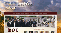 Desktop Screenshot of houseoflawinc.com